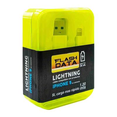 CABLE PARA IPHONE FLASH DATA 3.1A