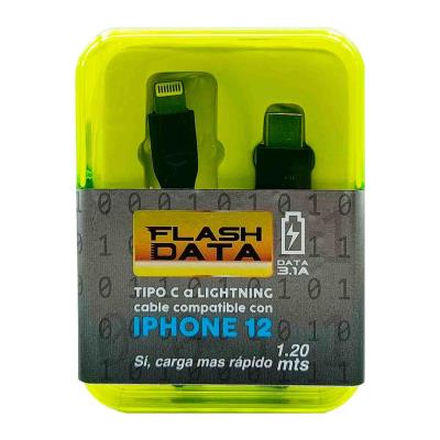 CABLE PARA TIPO C IPHONE FLASH DATA 3.1A