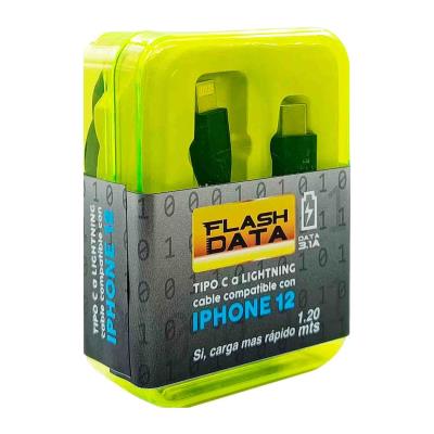 CABLE PARA TIPO C IPHONE FLASH DATA 3.1A