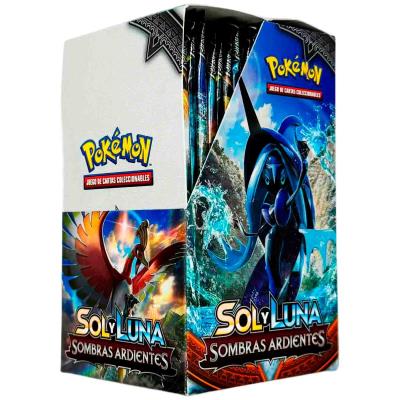 BARAJA POKEMON TCG SOL Y LUNA SOMBRAS ARDIENTES