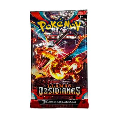 BARAJA POKEMON TCG ESCARLATA Y PÚRPURA LLAMAS OBSIDIANAS