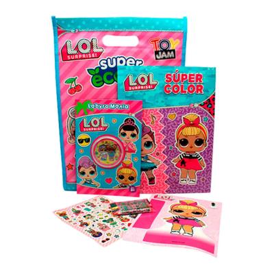 LIBRO REUSABLE LOL Y PAW PATROL 72502285030992