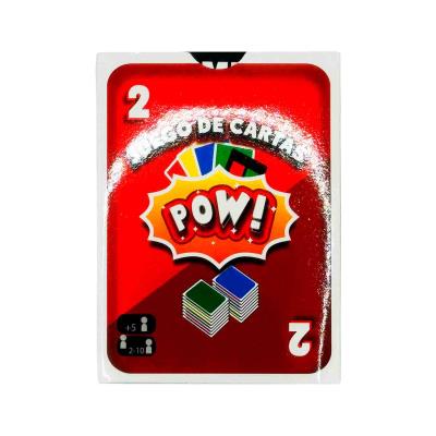 JUEGO DE CARTAS POW
