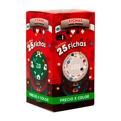 FICHAS CASINO 5 PZS 7503025618135