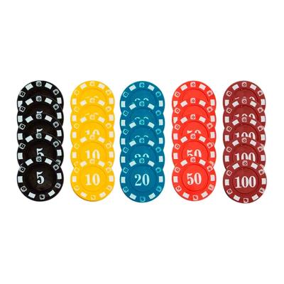 FICHAS CASINO 5 PZS 7503025618135