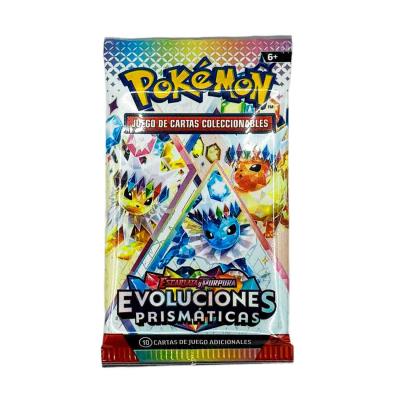 BARAJA POKEMON TCG ESCARLATA Y PÚRPURA EVOLUCIONES PRISMÁTICAS