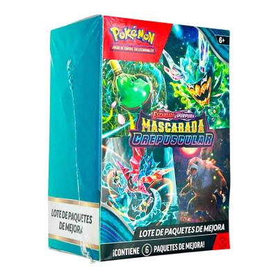LOTE DE MEJORA POKEMON TCG ESCARLATA Y PÚRPURA MASCARADA CREPUSCULAR