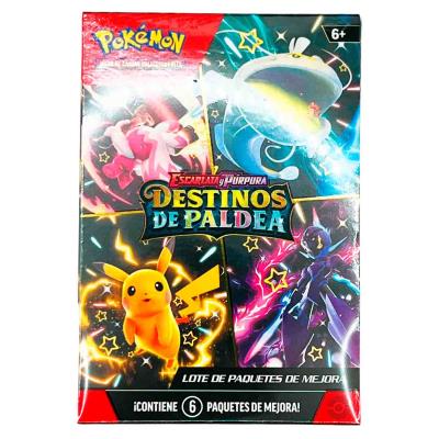 LOTE DE MEJORA POKEMON TCG ESCARLATA Y PÚRPURA DESTINOS DE PALDEA