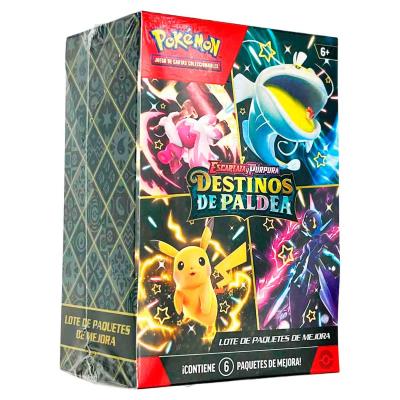 LOTE DE MEJORA POKEMON TCG ESCARLATA Y PÚRPURA DESTINOS DE PALDEA