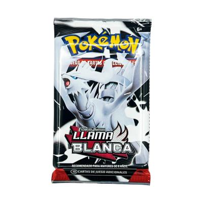BARAJA POKEMON TCG ESCARLATA Y PURPURA LLAMA BLANCA
